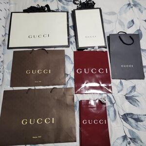 Designer paper shopping bags